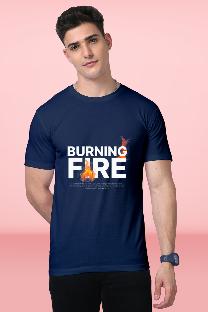 Premium T-Shirt - burning fire