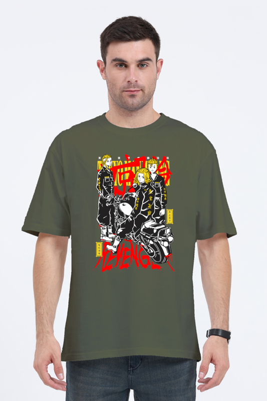Regular Oversized T-shirt - TOKYO REVENGERS-16-01
