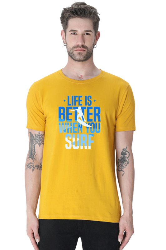 Regular T-Shirt - Life Is Better