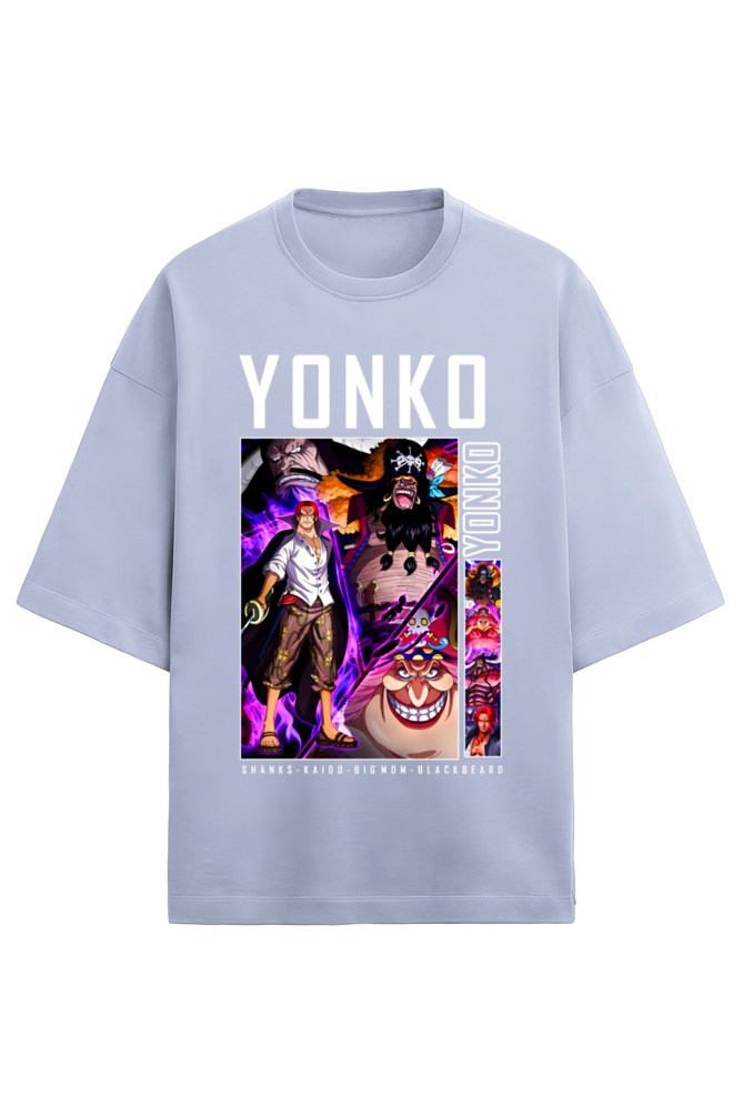 Terry Oversized T-shirt - One Piece YONKO (FRONT)