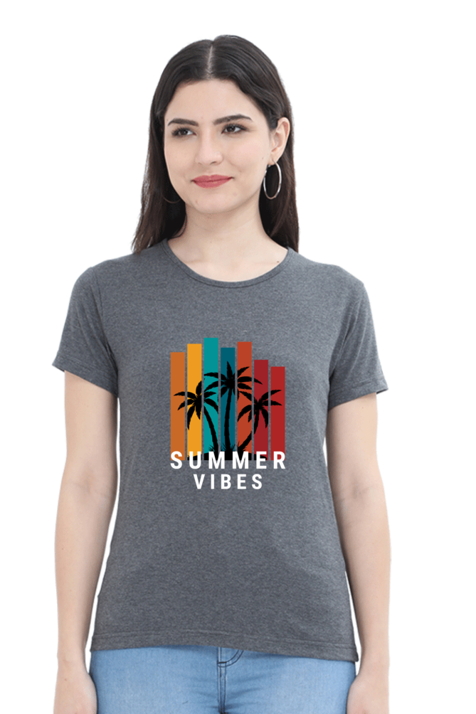 Regular T-Shirt - summer vibes with 7 colour