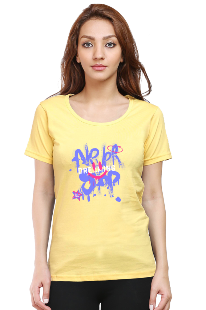 Regular T-Shirt - NEVER STOP DREAM