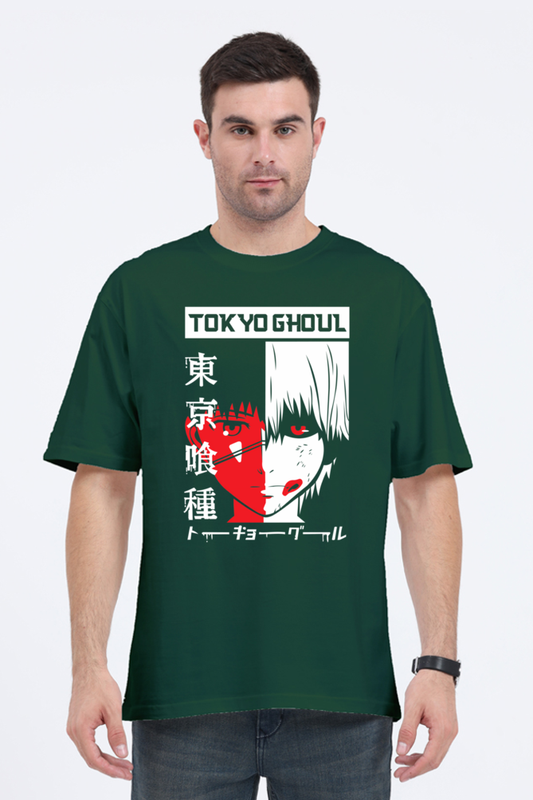 Regular Oversized T-shirt - One Piece TOKYO GHOUL 08-01