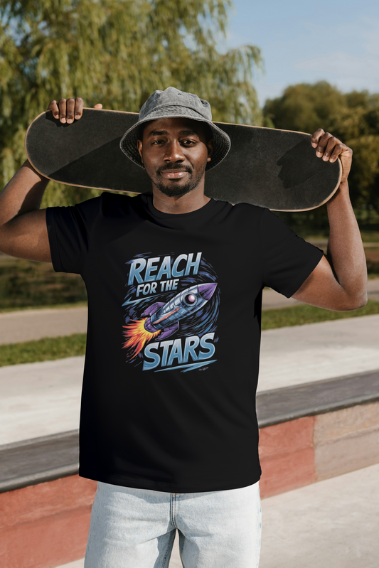Regular T-Shirt - REACH FOR THE STAR
