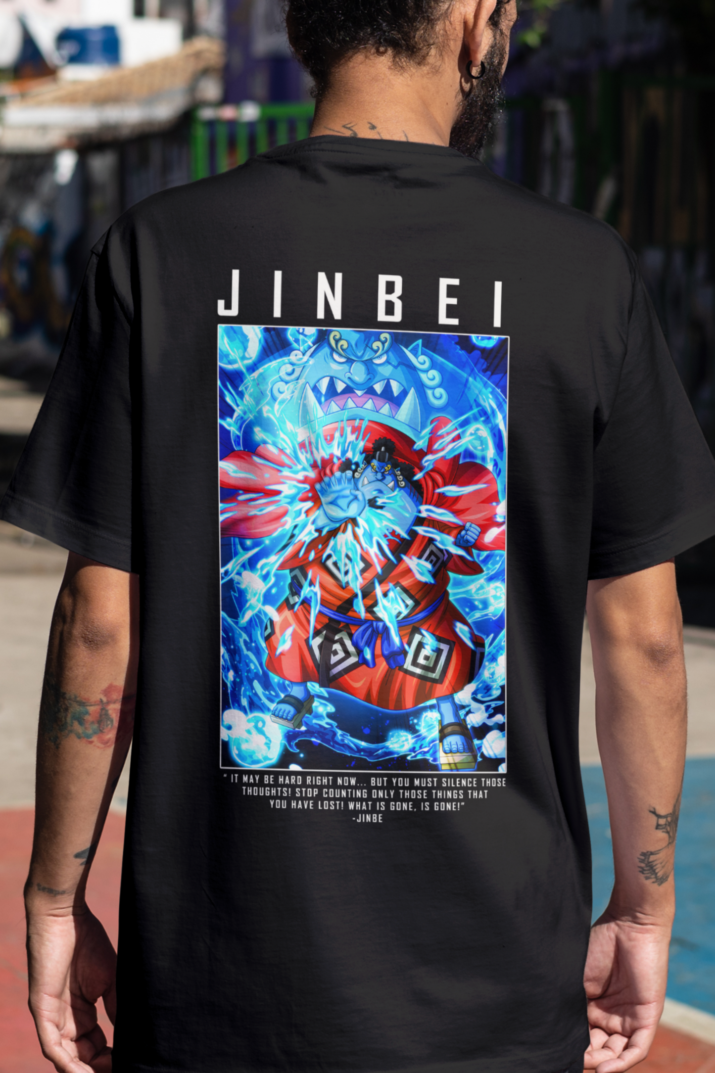 Terry Oversized T-shirt - One Piece JINBEI