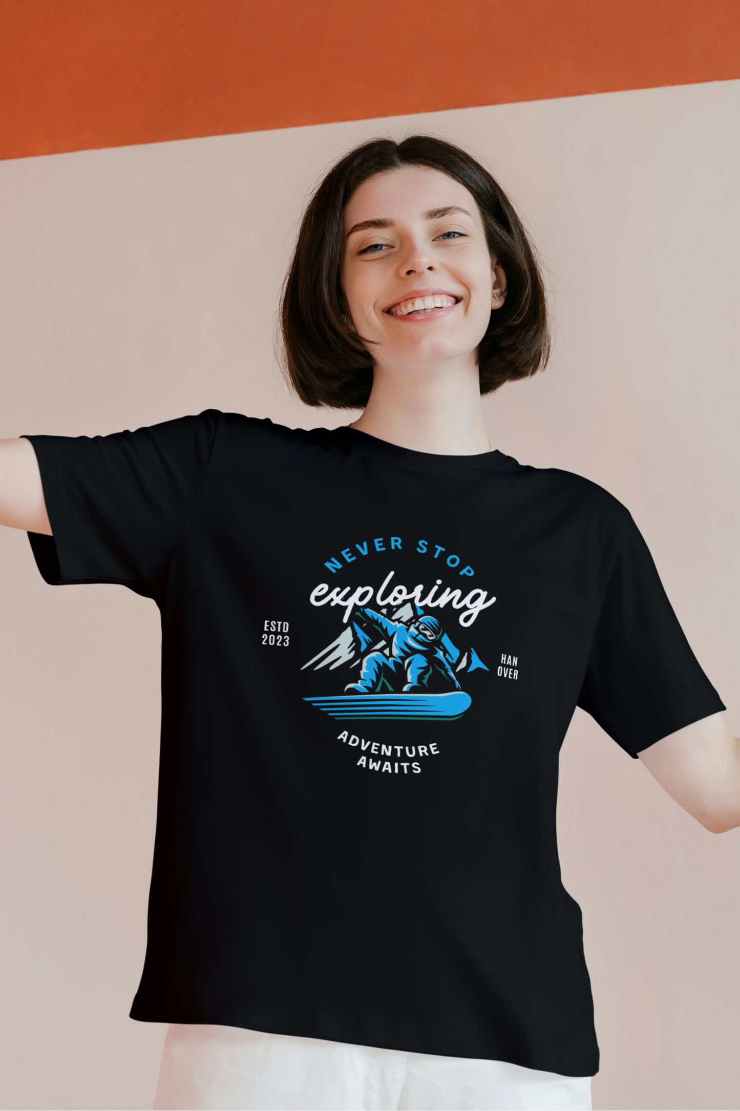 Regular T-Shirt - never stop exploring