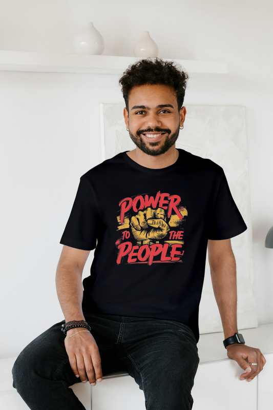 Regular T-Shirt - POWER TO THE PEOPLE