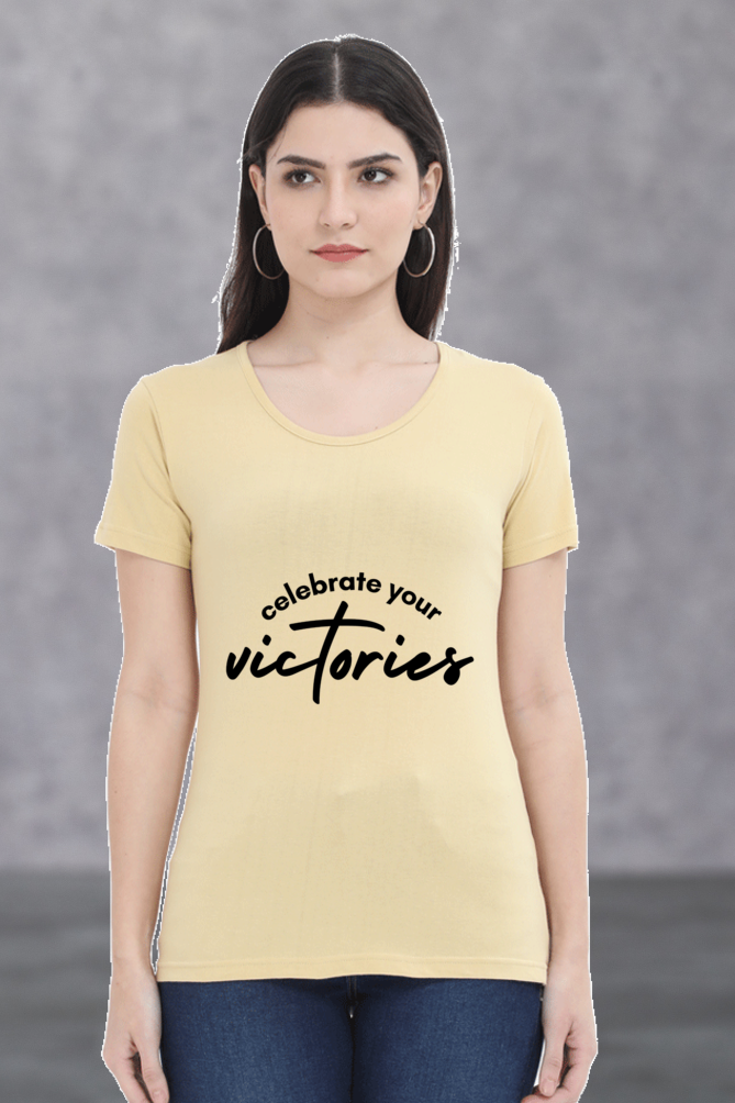 Regular T-Shirt - celebrate your victories