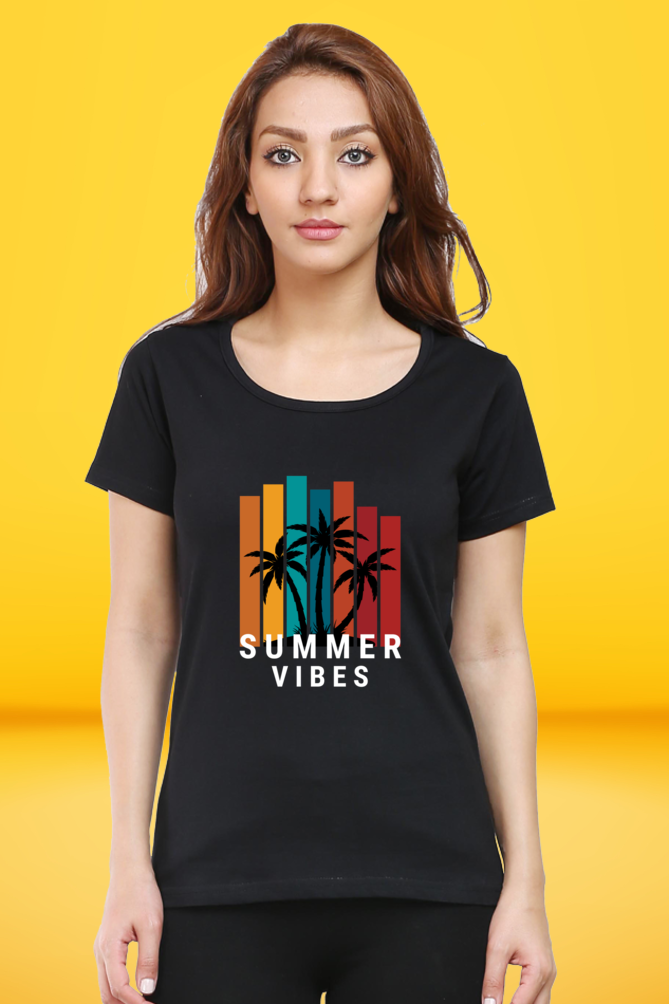 Regular T-Shirt - summer vibes with 7 colour