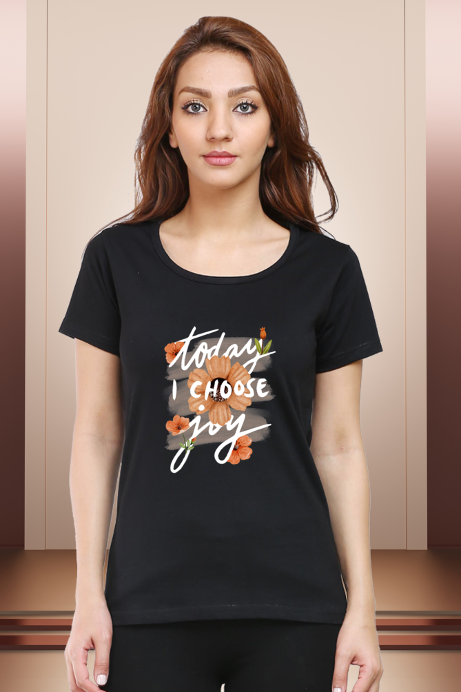 Regular T-Shirt - today i choose joy