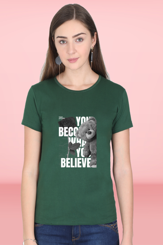 Regular T-Shirt - teddy bear believe