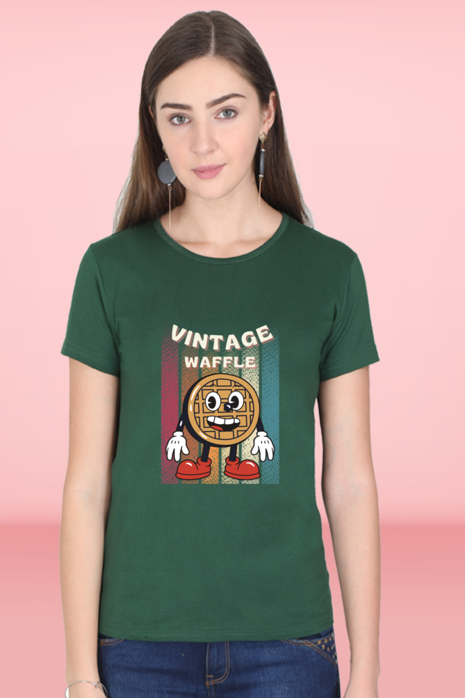 Regular T-Shirt - vintage waffle