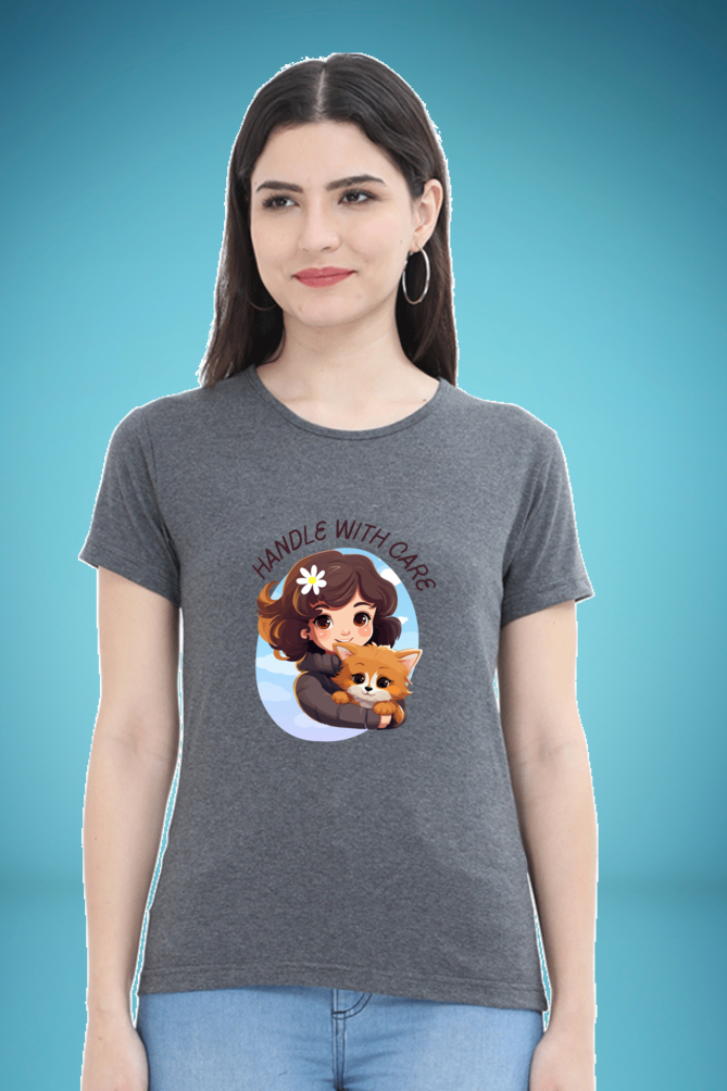 Regular T-Shirt - handle with care