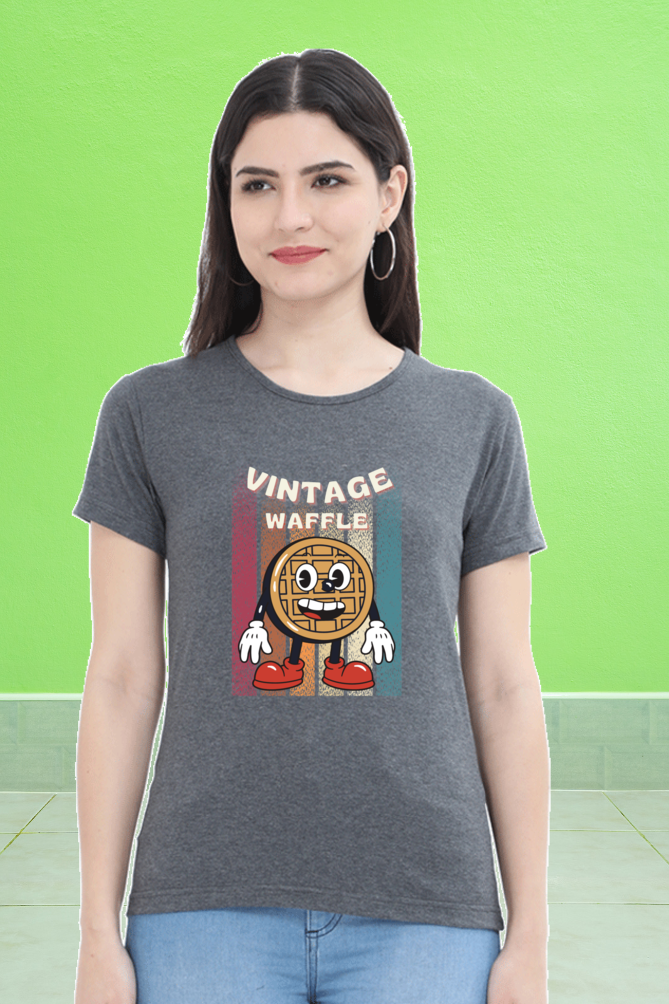 Regular T-Shirt - vintage waffle