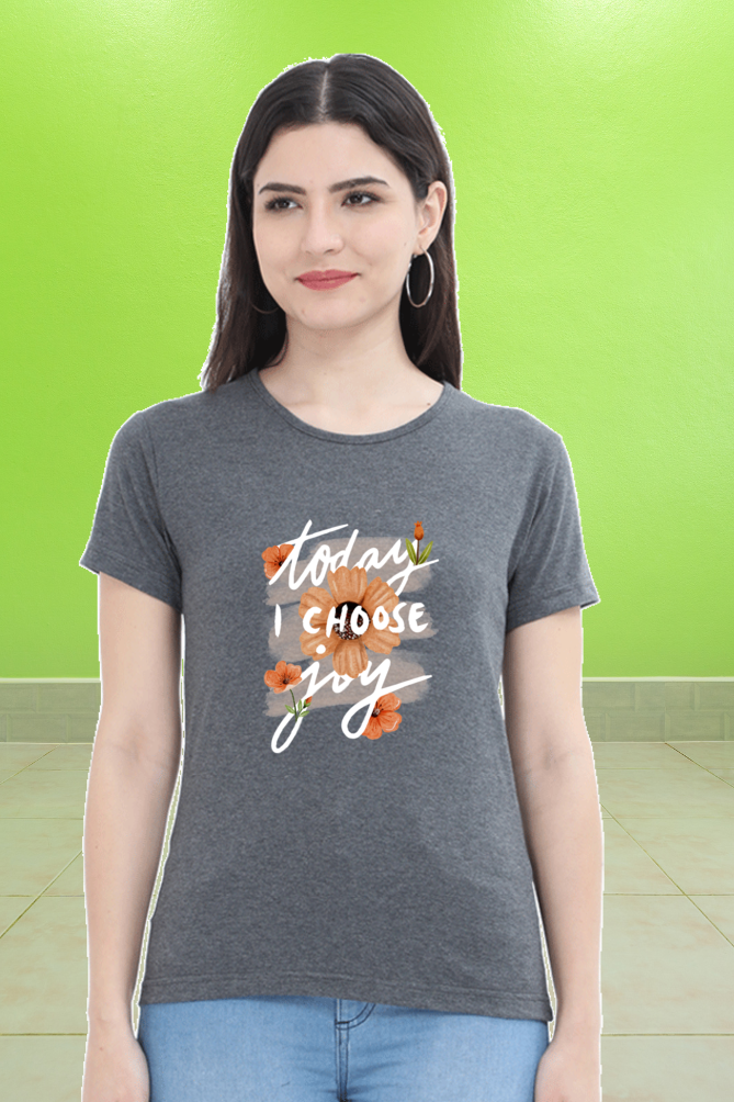 Regular T-Shirt - today i choose joy