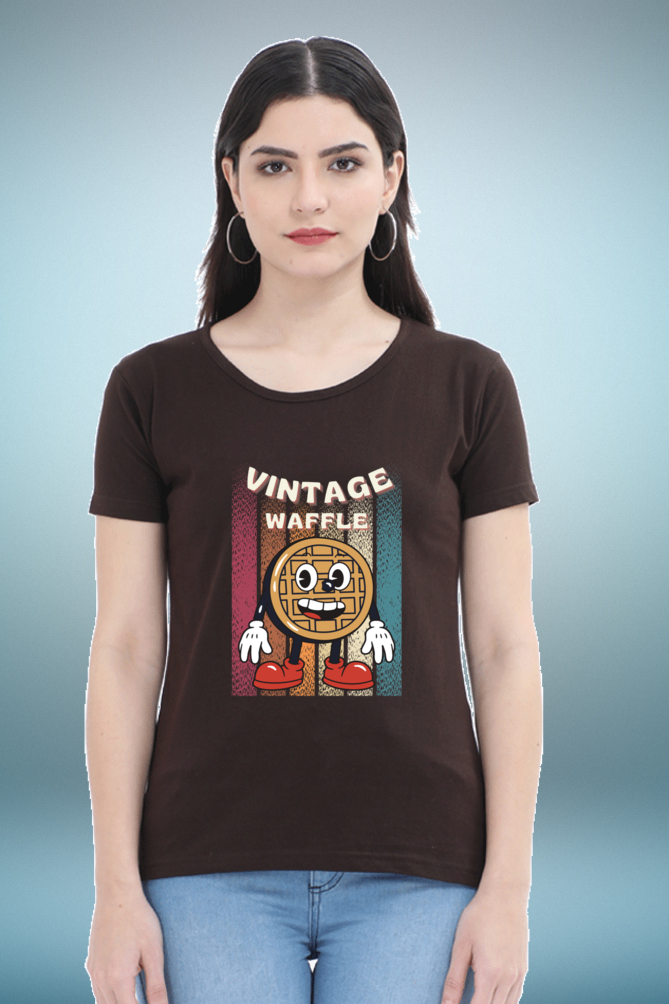 Regular T-Shirt - vintage waffle
