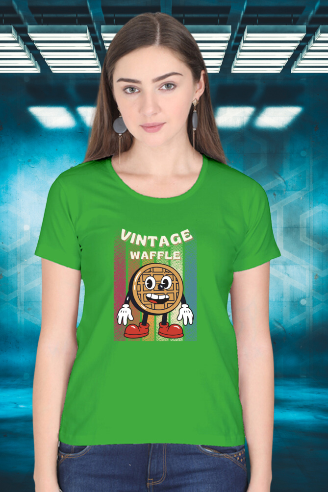 Regular T-Shirt - vintage waffle