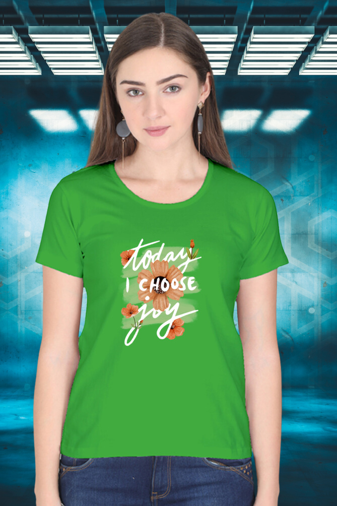 Regular T-Shirt - today i choose joy