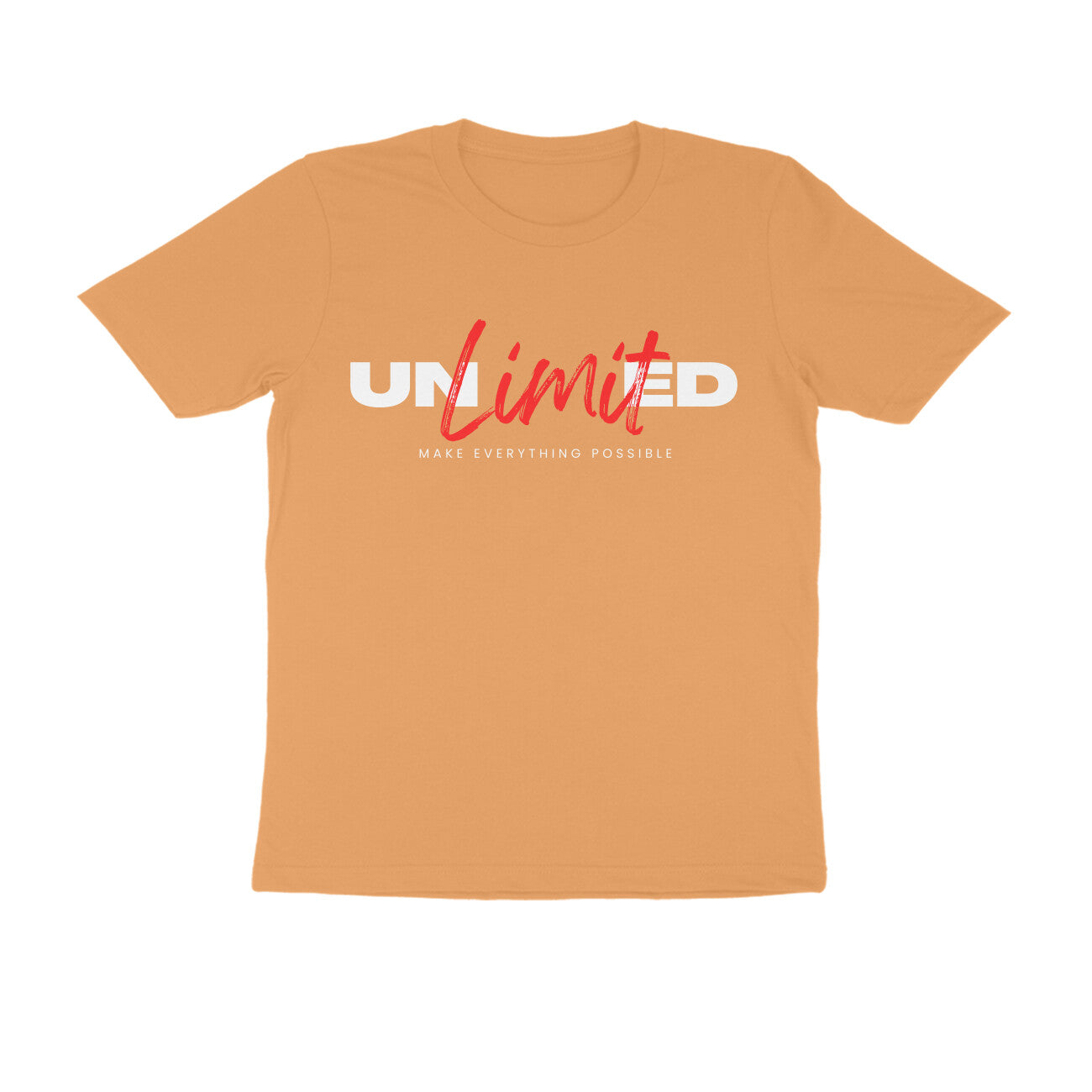 Unlimited - Round Neck Half Sleeve T-Shirt