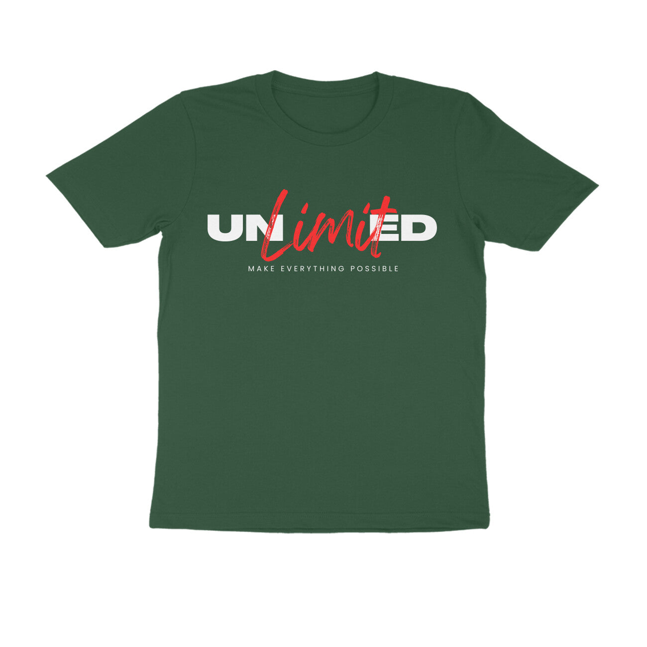 Unlimited - Round Neck Half Sleeve T-Shirt