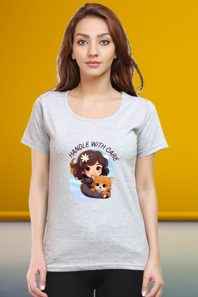 Regular T-Shirt - handle with care