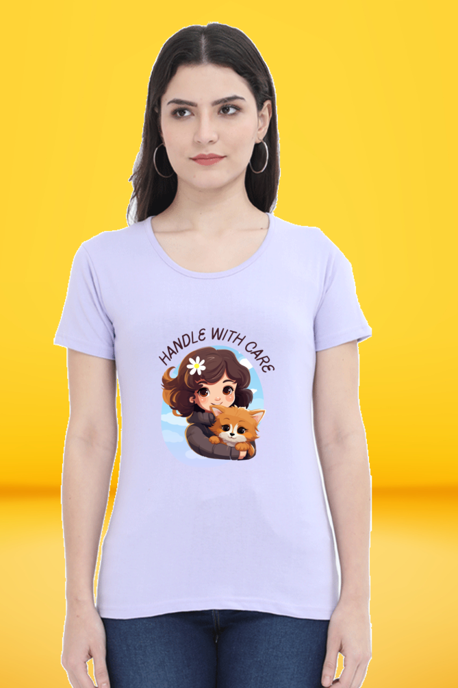 Regular T-Shirt - handle with care