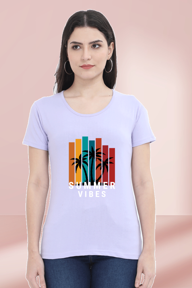 Regular T-Shirt - summer vibes with 7 colour