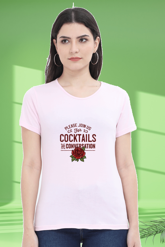 Regular T-Shirt - please join us for cocktail