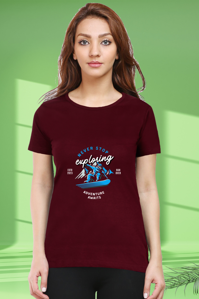 Regular T-Shirt - never stop exploring