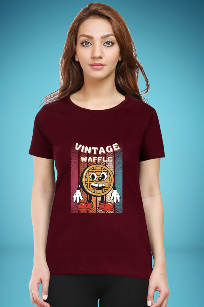 Regular T-Shirt - vintage waffle