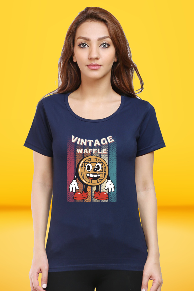 Regular T-Shirt - vintage waffle