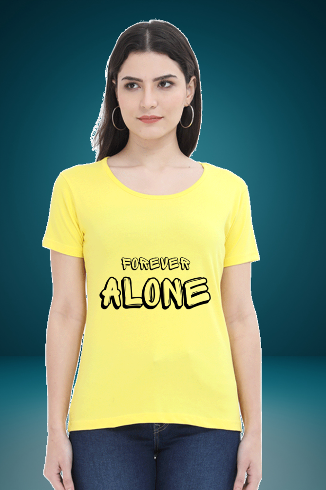 Regular T-Shirt - forever alone