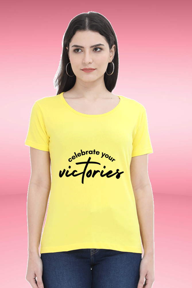 Regular T-Shirt - celebrate your victories