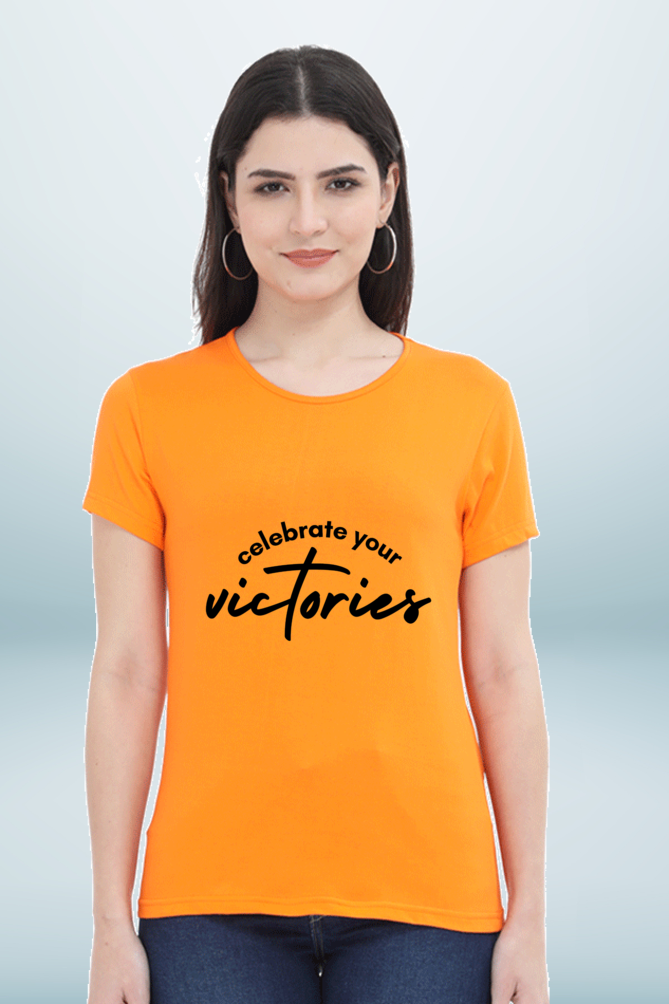 Regular T-Shirt - celebrate your victories