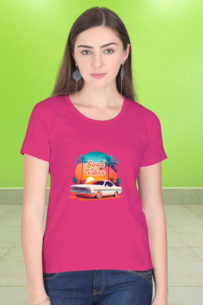 Regular T-Shirt - good vibes car