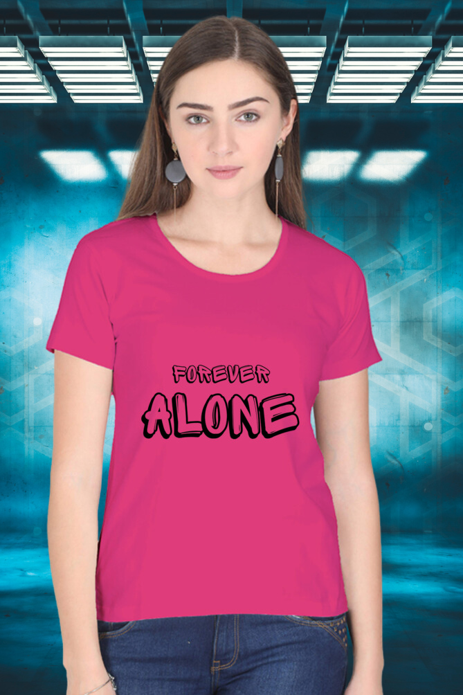 Regular T-Shirt - forever alone