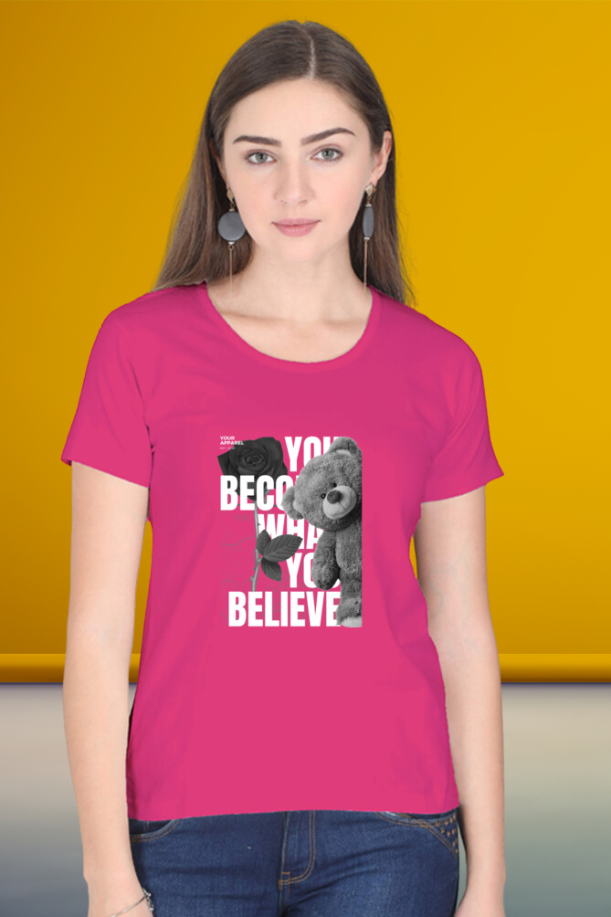 Regular T-Shirt - teddy bear believe