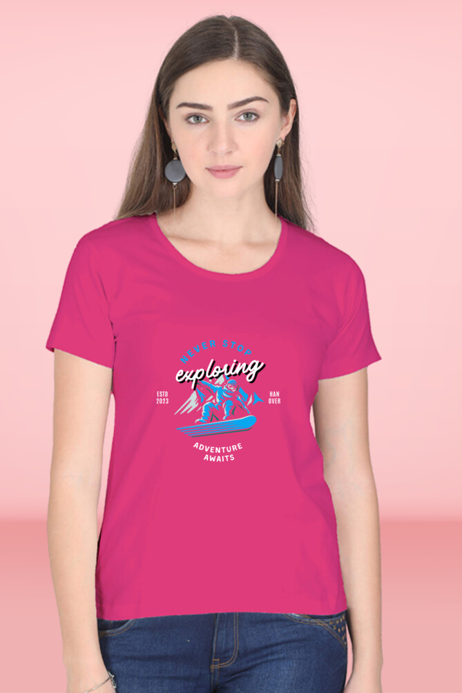 Regular T-Shirt - never stop exploring