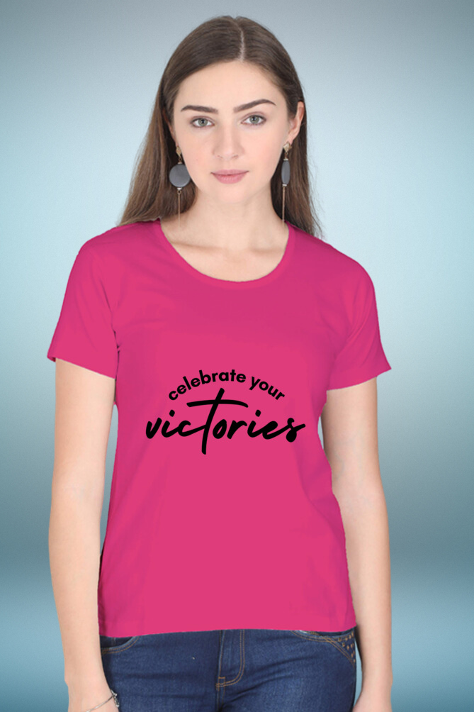 Regular T-Shirt - celebrate your victories