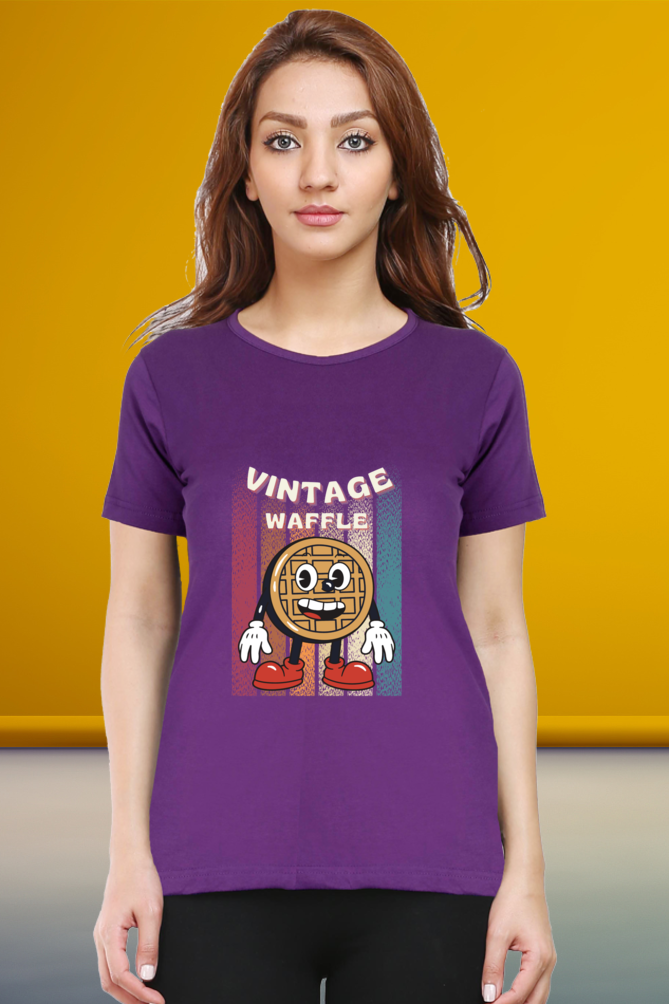Regular T-Shirt - vintage waffle
