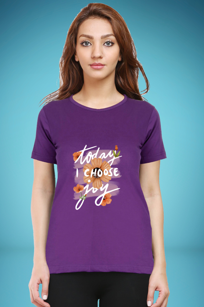 Regular T-Shirt - today i choose joy