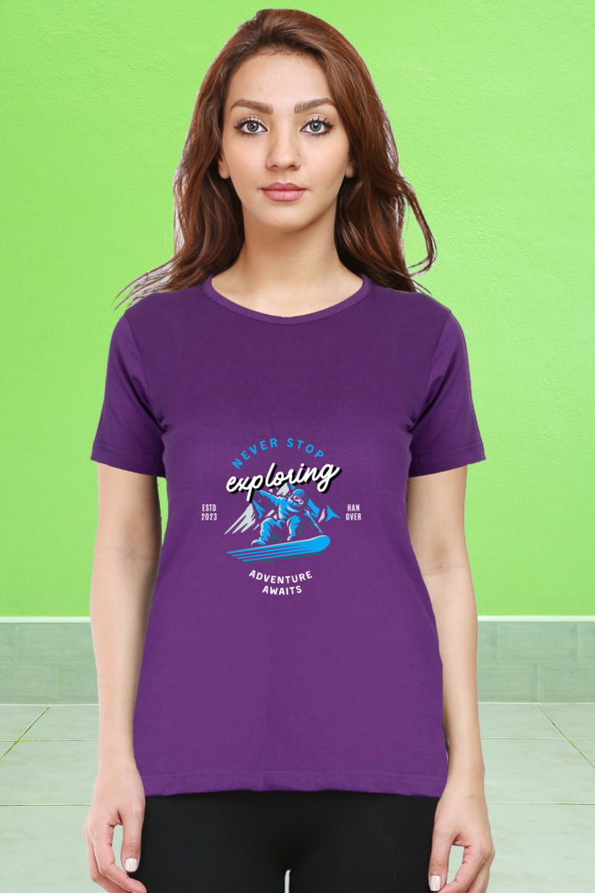 Regular T-Shirt - never stop exploring