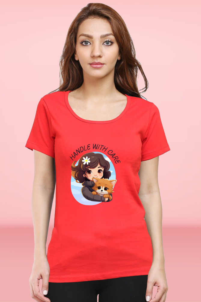 Regular T-Shirt - handle with care