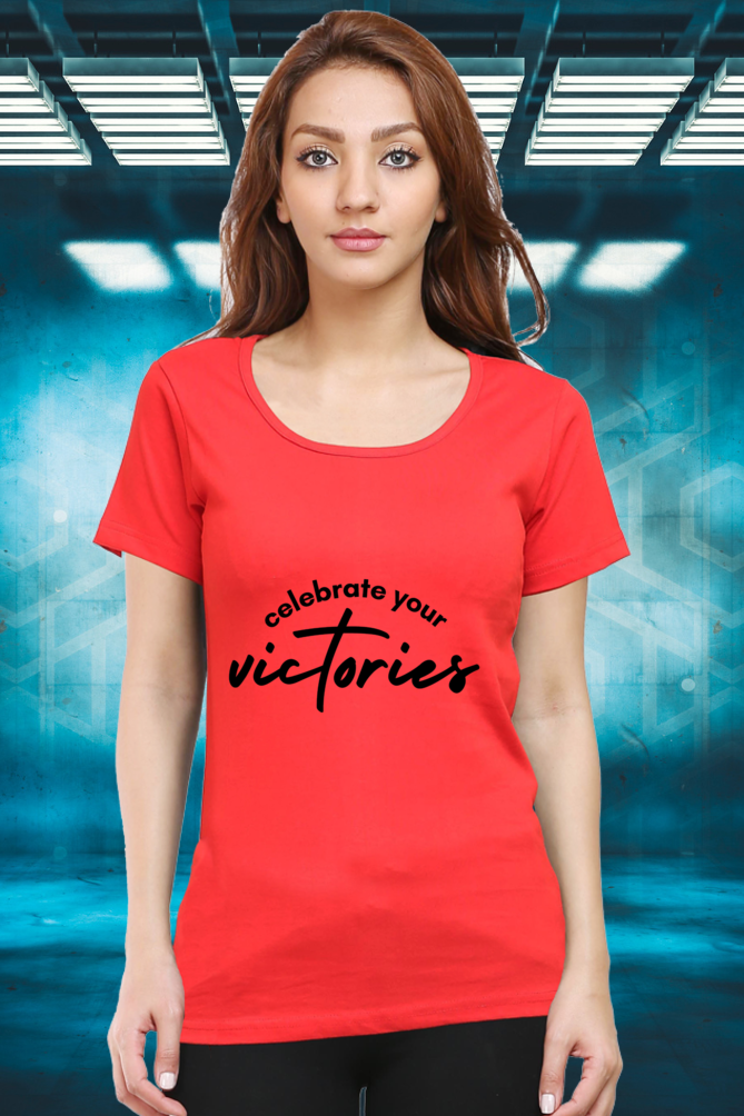 Regular T-Shirt - celebrate your victories