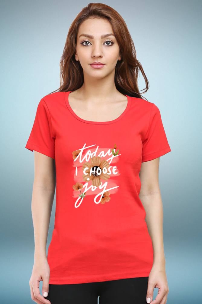 Regular T-Shirt - today i choose joy