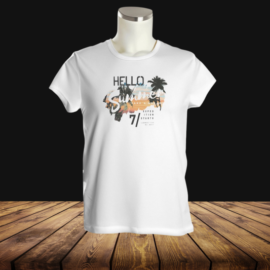 Regular T-Shirt -Hello Summer