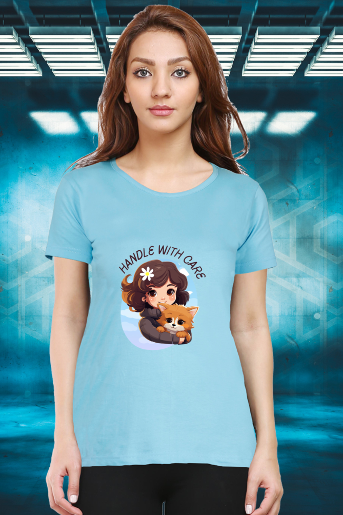 Regular T-Shirt - handle with care