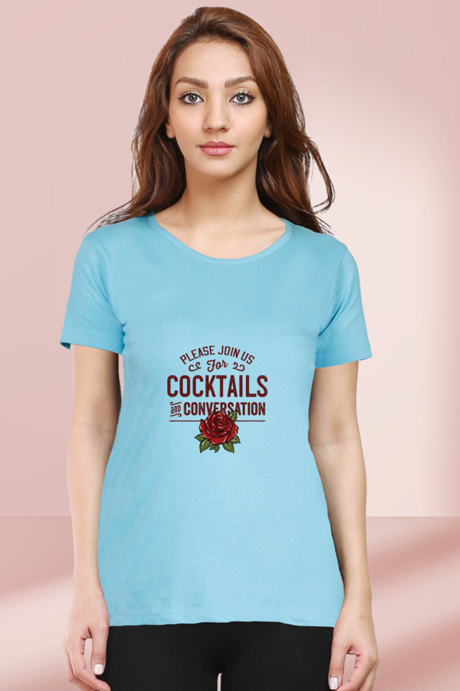 Regular T-Shirt - please join us for cocktail