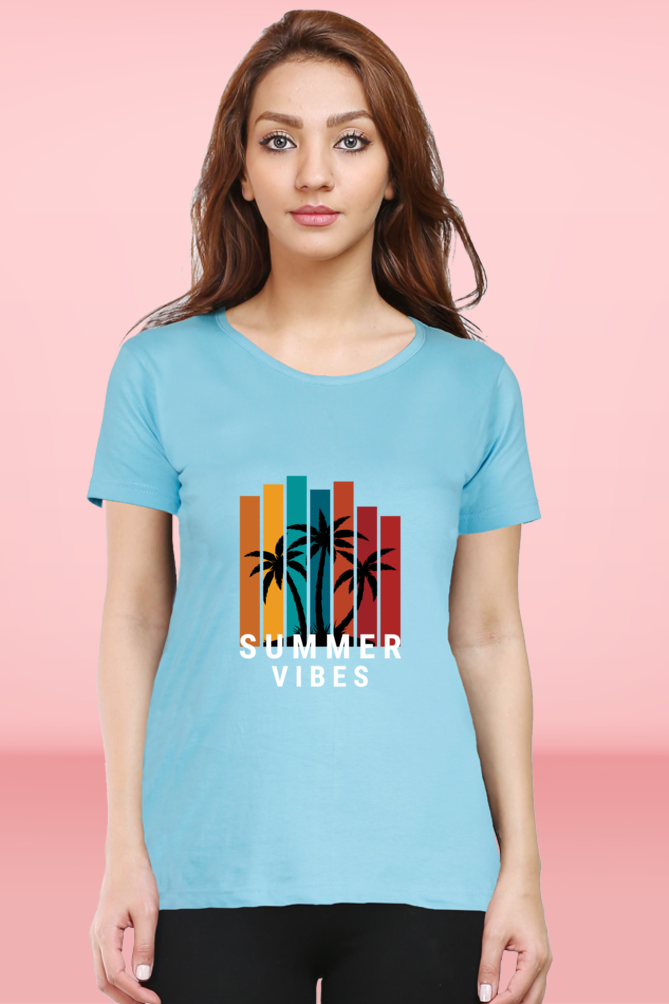 Regular T-Shirt - summer vibes with 7 colour