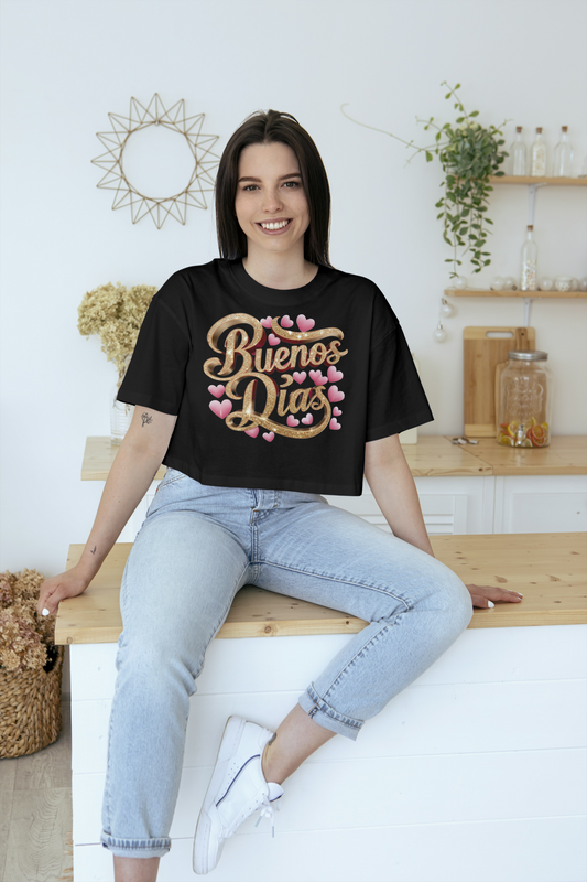 Crop Top - buenos dias
